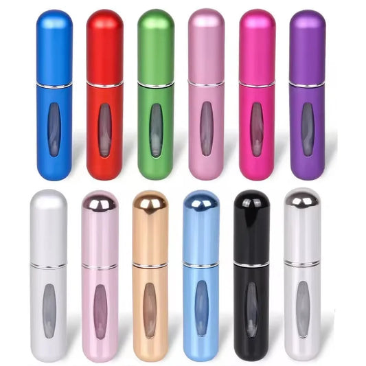 Refillable Mini Perfume Bottle Portable Cosmetic Bottle Spray Bottle Atomizer Spray Container Travel Refillable Bottles 5ml 8ml